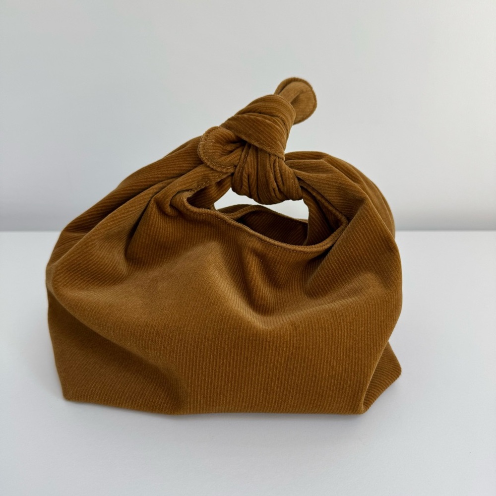 Merit Beauty The Signature Cosmetic Bag Corduroy Tie Top - Picture 3 of 12